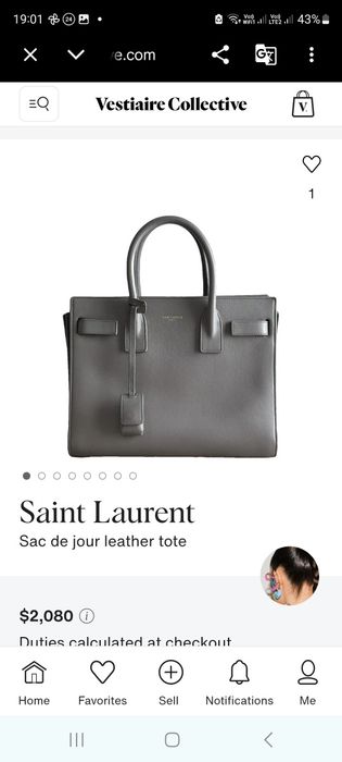 Розкішна сумка Saint Laurent. Оригінал