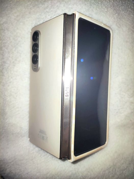 Galaxy Z Fold4 256GB - Bege - Desbloqueado - Dual-SIM