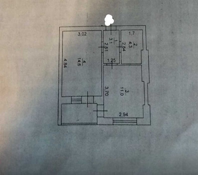 1к квартира з ремонтом.  Сертифікат  Газ  Балкон