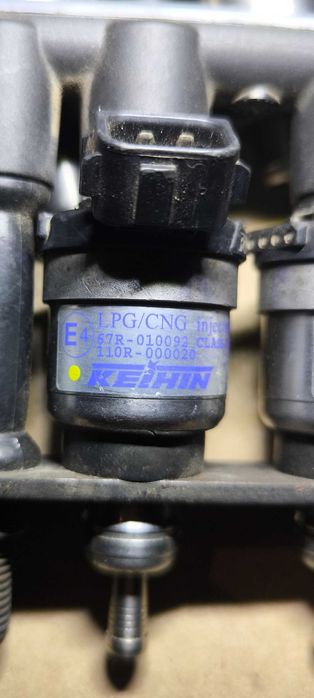 Газовая Форсунка Prins KEIHIN 67R-010092 110R-000020 KN8 73cc Жёлтая