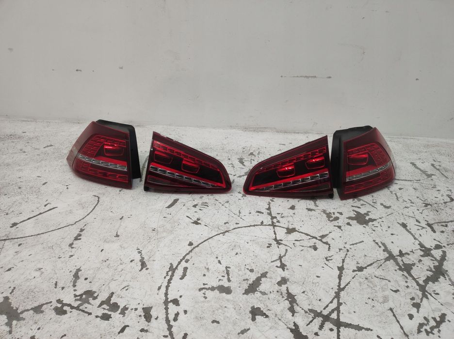 lampa lampy prawa lewa tył led golf vii 7 1.4 tsi r line hb