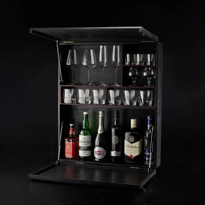 Настінний Міні‑Бар із Функцією Столика