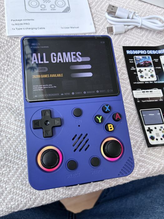 Consola retro com Leds 20 000 jogos