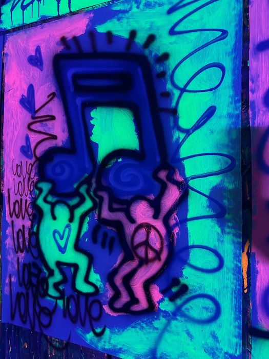 Outside - Keith Haring tribute music