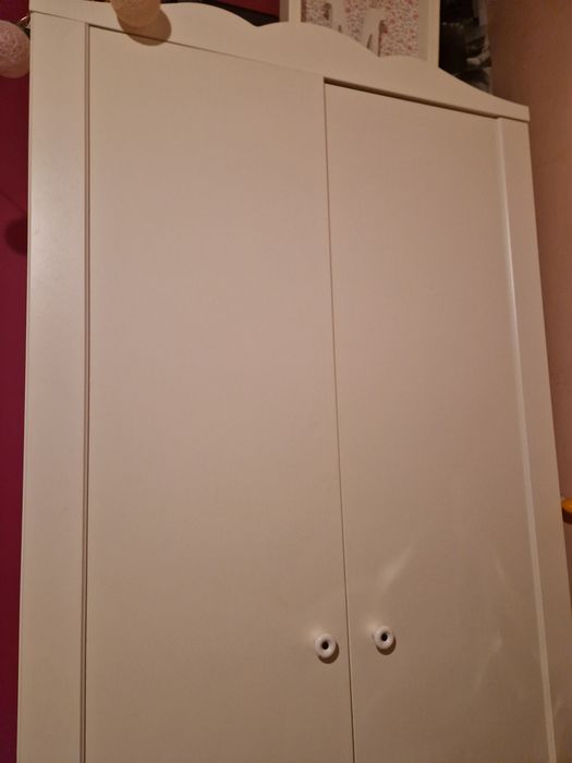 Guarda vestidos criança branco