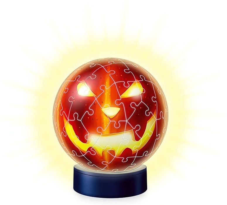 Puzzle 3D Pumpkin luz de presença