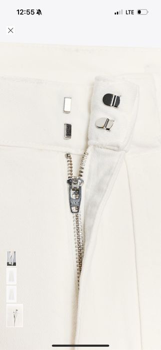 Джинси Zara білі нові розмір 38