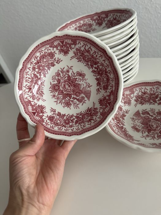 Miseczki Villeroy Boch Fasan czerwone