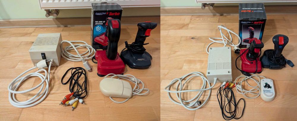 Konsola Amiga 600 Duży zestaw z akcesoriami 40 Dyskietek