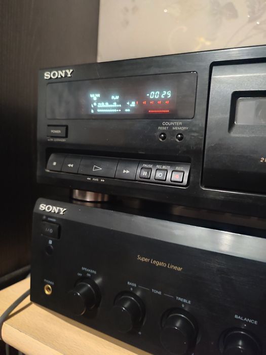 Кассетная дека sony TS-К315.