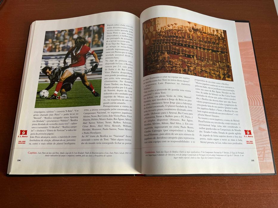 Livro de Ouro - S.L. Benfica - Diário de Noticias