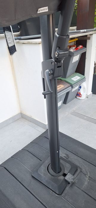 guarda sol 280x390 inox com luz