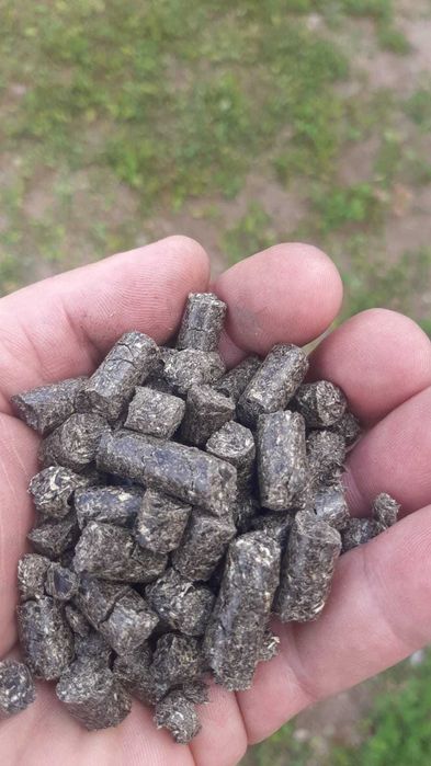 Pellet z łuski słonecznika od 1 tony