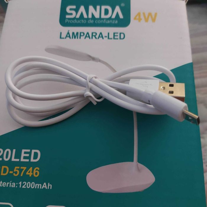 LED-лампа бездротова з USB до 15 годин світла