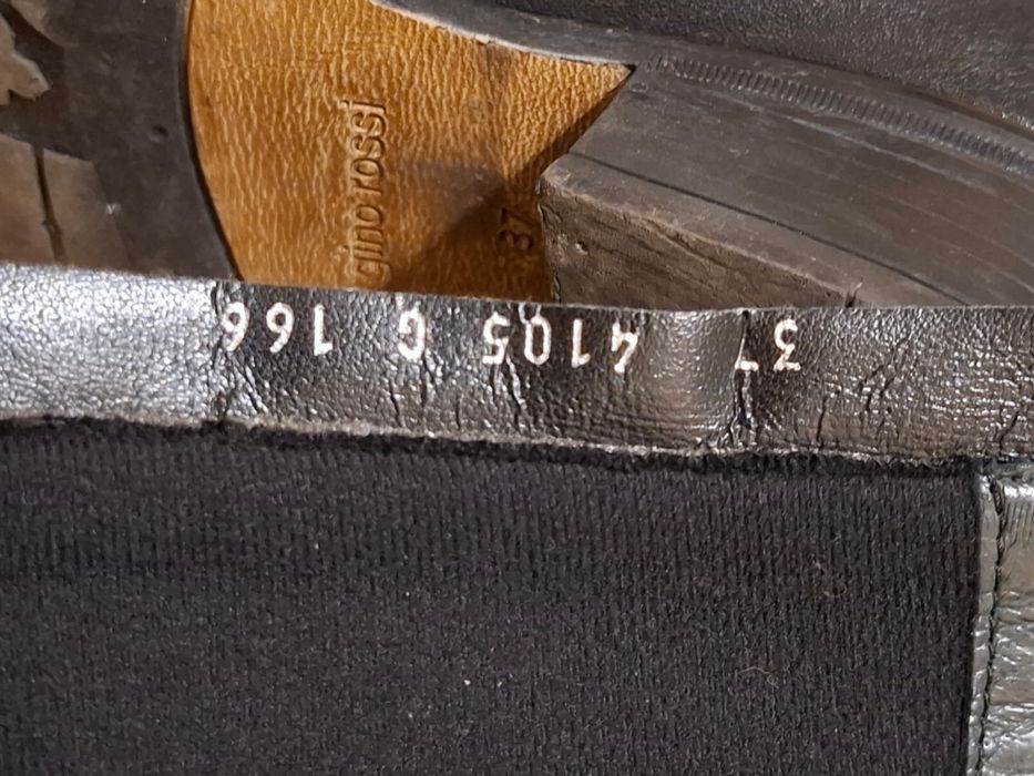 GinoRossi Kozaki oficerki ze skóry naturalnej r. 37