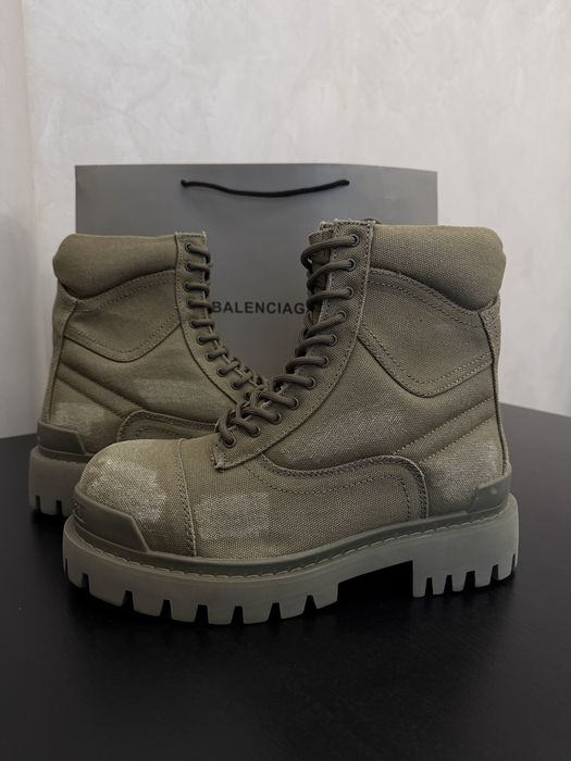 Balenciaga Combat Strike Boots  черевики ботинки