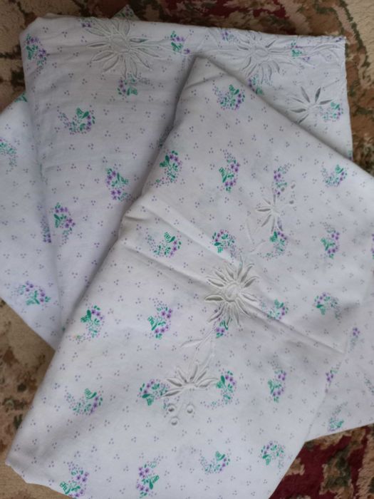 Постель комплекты, пододеяльник, наволочка, простынь х/б