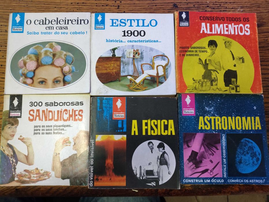 Livros de bolso coleçao Marabu Notícias Varios
