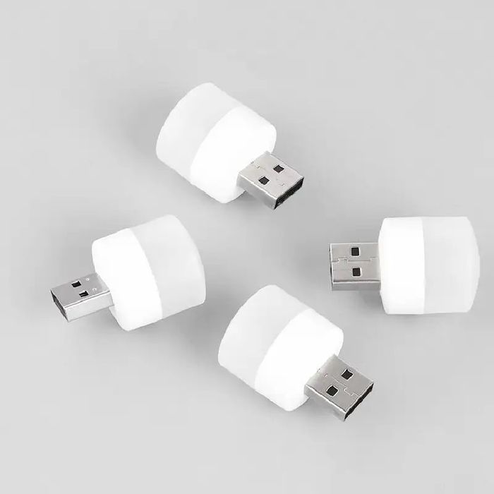 LED нічник USB 5V, 10 шт - для повербанка та блока живлення