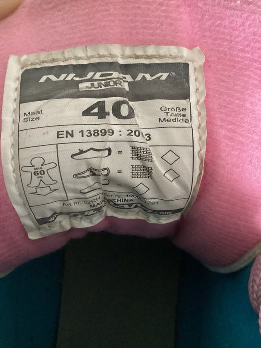 Wrotki  Nijdam  Retro rozmiar 40