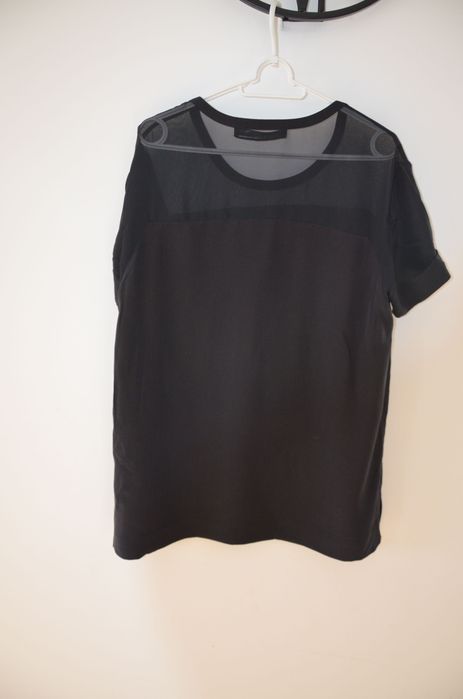 czarna bluzka 100% silk/jedwab  Allsaints r.38