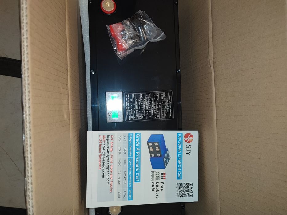 Акумулятор lifepo4 12v 300a SJY   резервне живлення