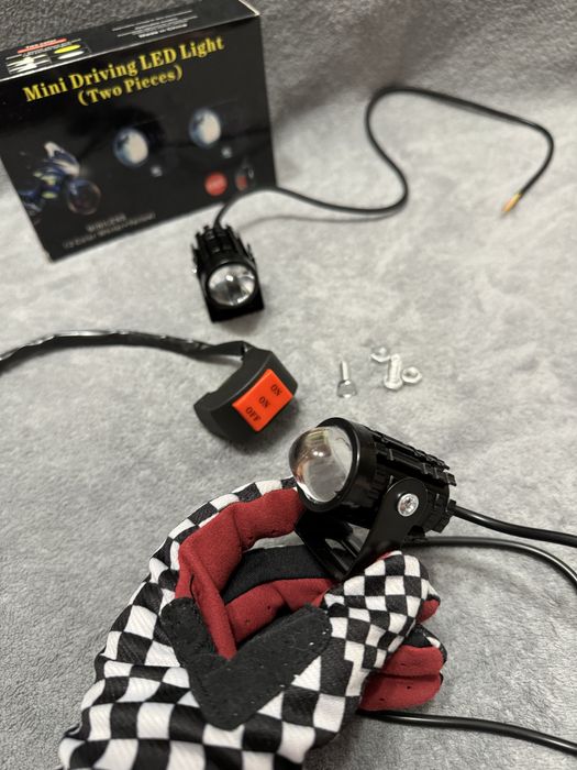 Світлодіодні фари додаткового світла мото | Протитуманки | Доп світло