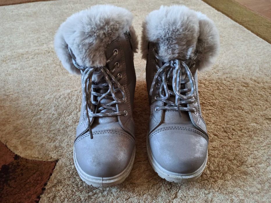 Buty zimowe dziewczęce