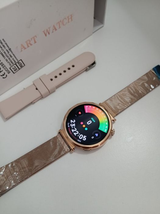 Smartwatch złoty damski
