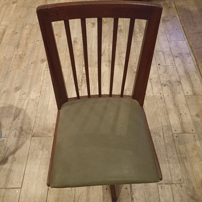 Cadeira de secretária giratória vintage