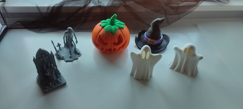 Conjunto 2 Fantasmas Halloween - NOVOS