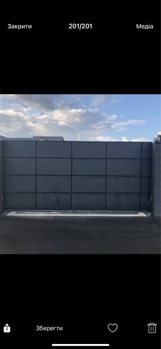 Металеві ворота, навіси, паркани | Зварювання на замовлення