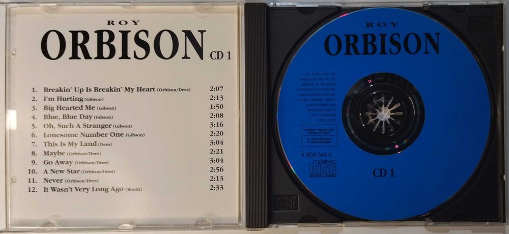 Roy Orbison - 3 CDs430363644139950082