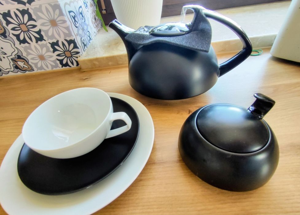 Zestaw herbaciany Rosenthal TAC Bauhaus