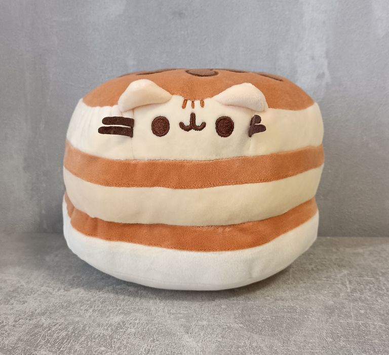 Пушин кет м’яка іграшка Пушин кіт Pusheen Cat (сендвіч, млинці, milk)