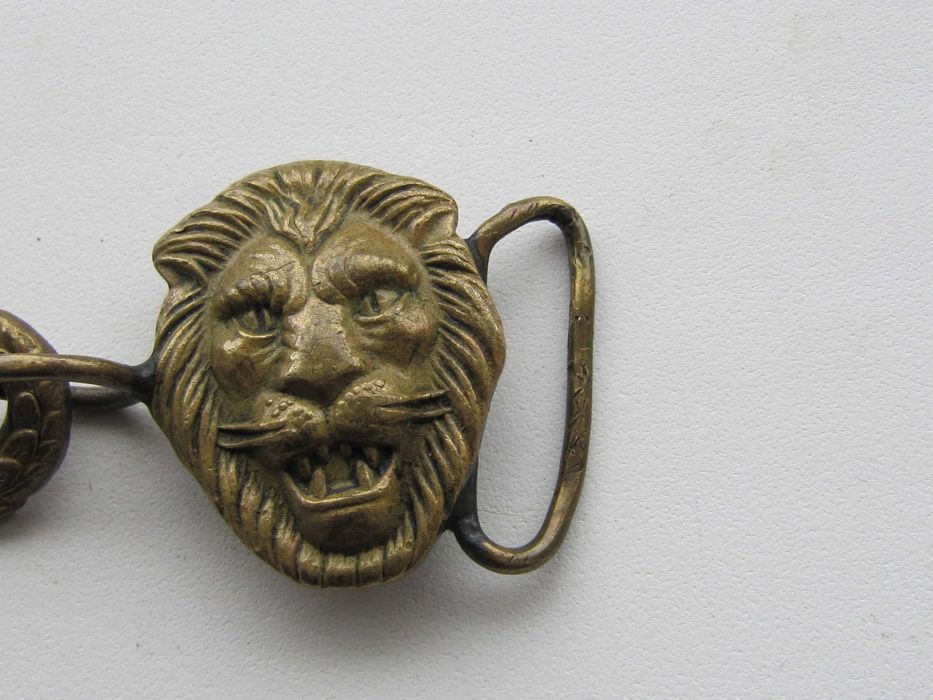 Пряжка от ремня для кортика ВМФ "Злые львы"