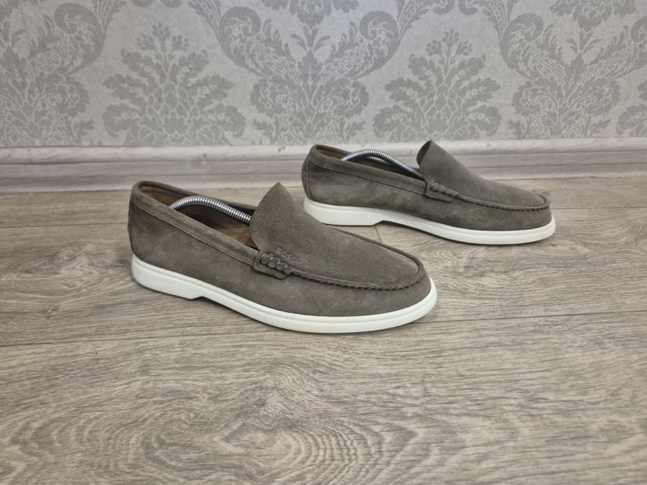 Туфлі лофери BOSS SUEDE LOAFERS SIENNE 50492969
