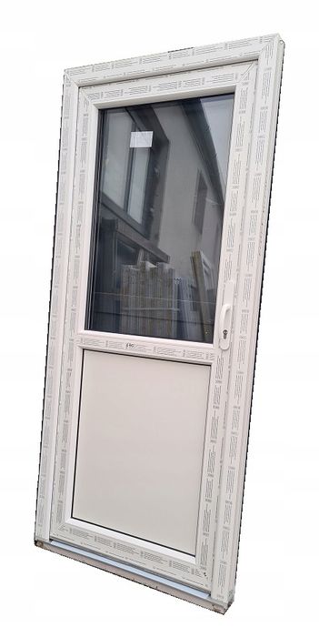 Drzwi zewnętrzne KACPRZAK PCV 100X200 NOWE Drzwi Białe Lider OLX