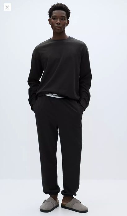 Піжама Pull & Bear з логотипом
