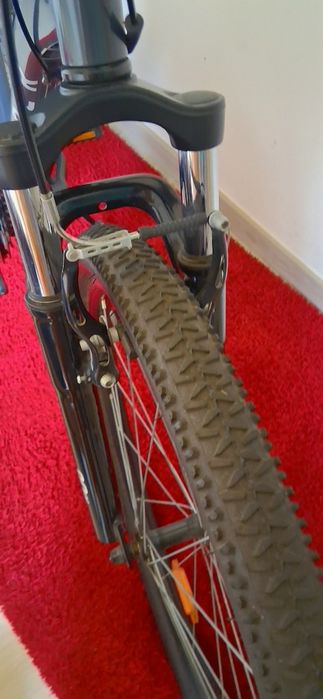 Bicicleta Rockrider ST100 em estado impecável, usada apenas 2-3 vezes. Está praticamente nova, sem riscos nem problemas.
Muito confortável, com suspen