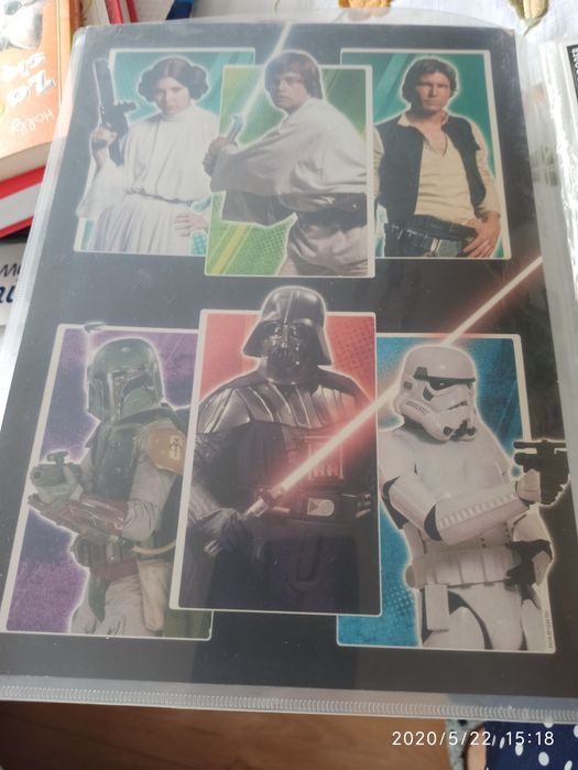 Star Wars album z kartami
