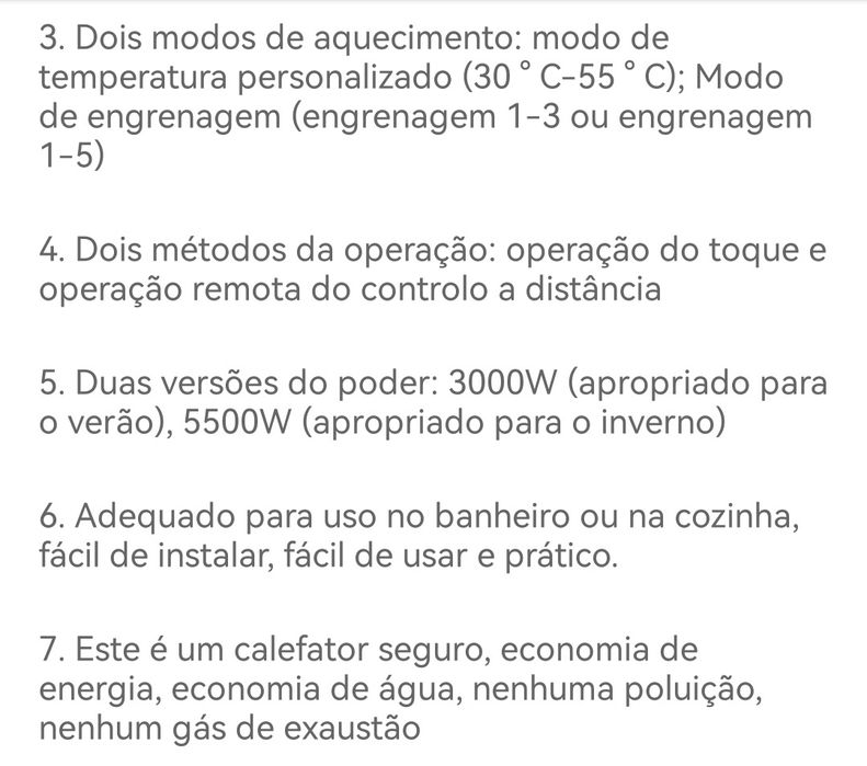 Aquecedor esquentador termoacumulador