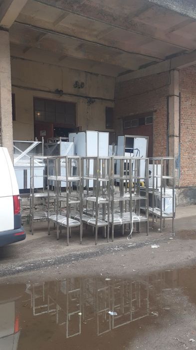 Меблі з нержавійки.Нержавійка.Стіл.Мийка.Полка.Стелаж.Сушка.Витяжка.