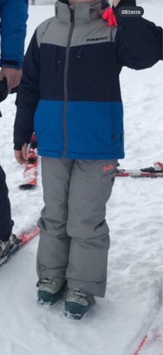 Лижний костюм для хлопчика , штани підійдуть і доя дівчинки