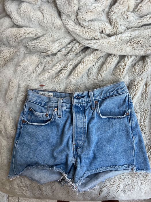 calções de ganga da Levi’s curtos