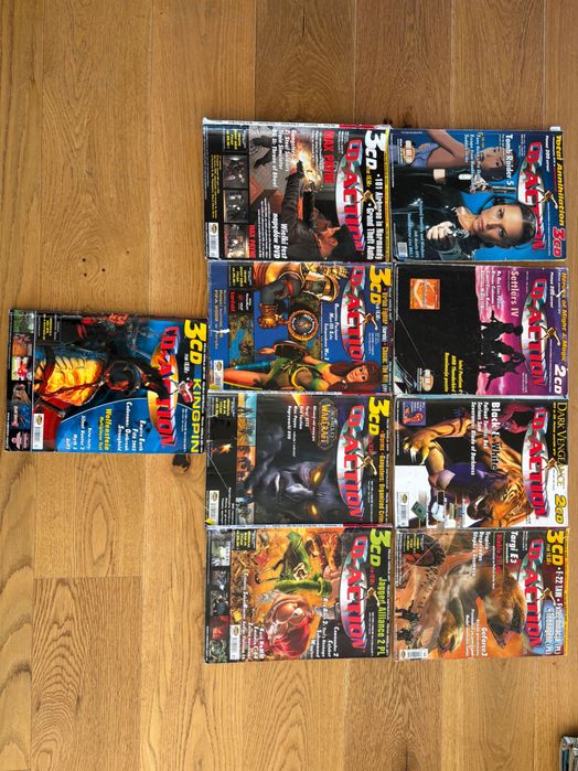 czasopismo magazyn cd action cd-action rocznik 2001