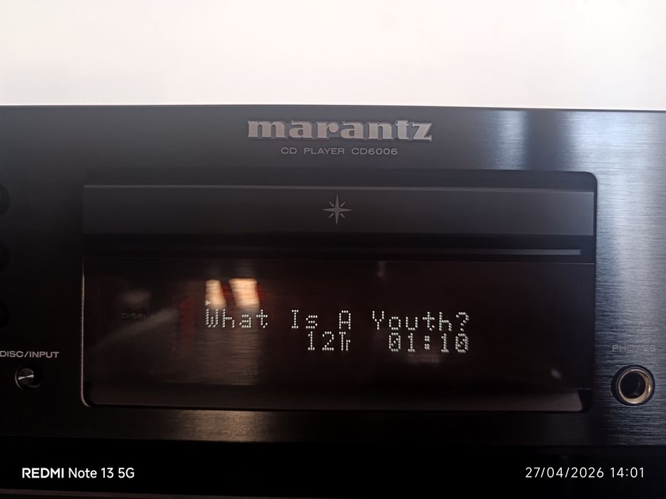 Leitor de cd Marantz CD 6006