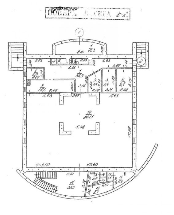 Будівля вашого масштабу: 1132 м² у центрі Хортицького р-ну