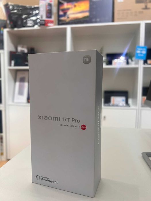 Xiaomi 17T Pro 512GB 12GB RAM Preto – Novo Caixa Fechada