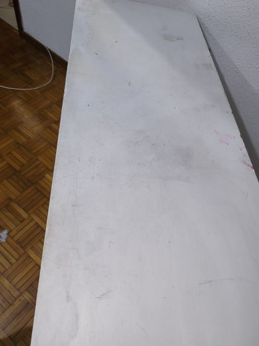 Secretária branca 3 gavetas